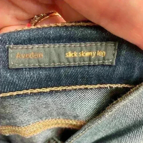 Citizens of Humanity Avedon Slick Skinny Ultra Stretch Distressed Women’s Jeans. - Picture 3 of 6